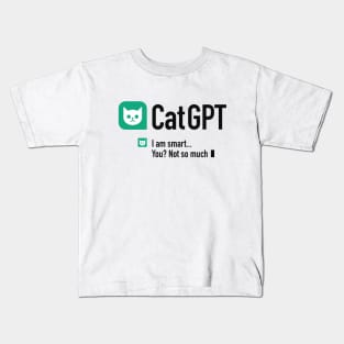 Cat GPT - 3 Kids T-Shirt